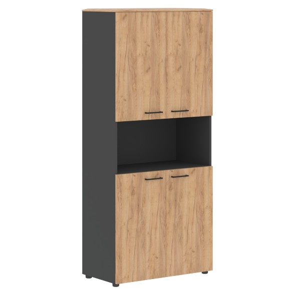 Шкаф с 2-мя комп-ми глухих малых дверей и топом JHC 85.4 856х452х1949 JAY в Сочи 