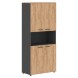 Шкаф с 2-мя комп-ми глухих малых дверей и топом JHC 85.4 856х452х1949 JAY в Сочи 