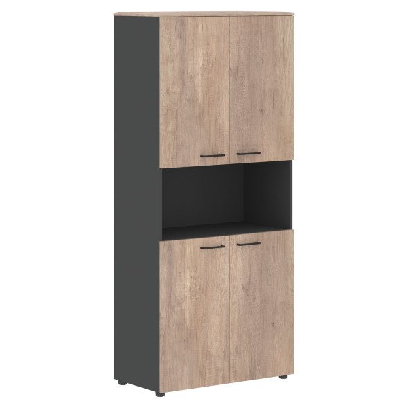 Шкаф с 2-мя комп-ми глухих малых дверей и топом JHC 85.4 856х452х1949 JAY в Сочи 