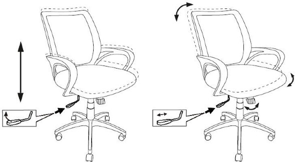 Кресло Бюрократ CH-695N