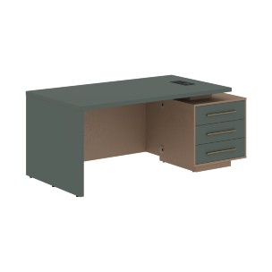 Стол руководителя с тумбой VCT 1890(R) 1800х900х750 VELION