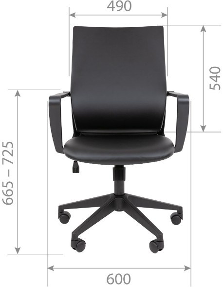 Офисное кресло CHAIRMAN 545 ЭКО БП