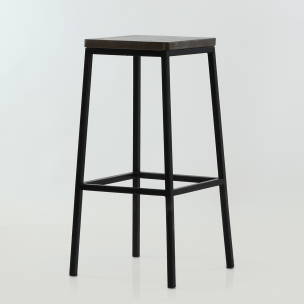 Кресло барное Barneo N-301 шпон ясень