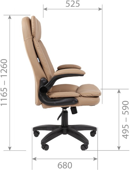 Кресло руководителя CHAIRMAN 533 эко