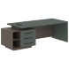 Стол руководителя с тумбой VCT 2390(L) 2300х900х750 VELION в Сочи 